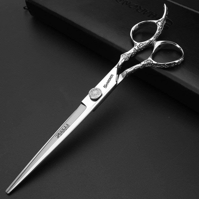 6/7 Inch Hair Scissors Hairdressing Salon Scissors 440c Hardness Stainless