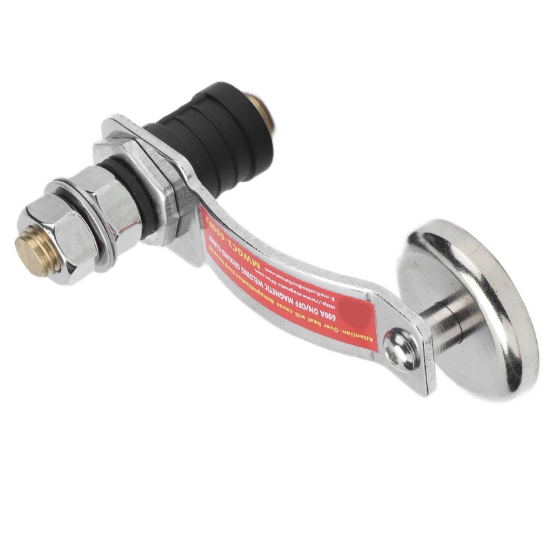Magnetic Welding Ground Clamp Holder Grounding Magnet Connector Strong Magnetism