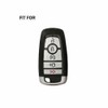 Leather Key Cover Remote Fob Case Holder Fit For 2017-2021