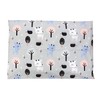 TupTam Children's Cushion Cover Decorative Patterned Deer/Hedgehog/Grey, Size: 40 x