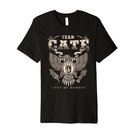 Team CATE Lifetime Member - CATE Last Name Premium T-Shirt