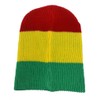 The Hatter Trendy Warm Soft Stretch Long Beanie (Rasta)