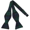 Men's Black Watch Tartan Self-Tie Bow Tie