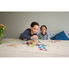 BS Toys GA319 Wooden, Boomerang, Multicoloured, One Size