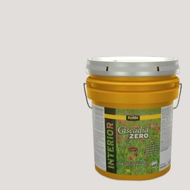 Rodda Paint CASCADIA ZERO Interior Flat Paint & Primer in One, 5-Gallon, Old Grey Mare