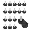 Pack of 30 M6 x 20 mm Adjustable Furniture Feet,