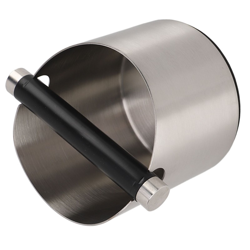 Stainless Steel Coffee Grounds Knock Box Coffee Knock Box with