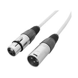 LEDJ CABL206 DMX-Kabel, 3-polig, außen, 2 m, Audio-/Video-Kabel-Montage, 1 Stück