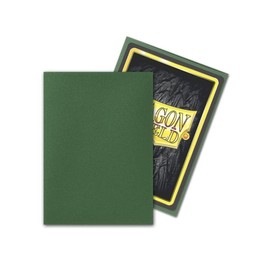 ARCANETI Dragon Shield Standard Size Matte Sleeves - Forest Green (100 Sleeves) AT-11056