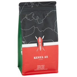 Kenyan AA Ground Coffee. Medium Roast Ground Coffee, Single Origin. 500g
