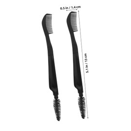 Beavorty Essential Makeup Tool for Women: 10pcs Eyebrow Brush Lash Comb for Home and Salon