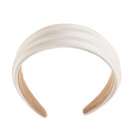 PACKOVE Satin Wide Band Hair Headband for Women Soft Gentle Spa Makeup Hair Accessory Skincare Headbands Suitable for Washing Face Party and Outdoor Use