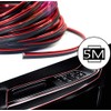 5 Metre Car Interior Trim Strip Moulding Flexible Metallic Shine