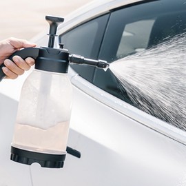 Manual Car Wash Foam Gun Sprayer with Bubble Mist Nozzle 2-piece set