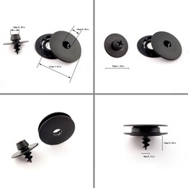 JIFFYY 2 Universal Car Mat Carpet Clips Fixing Grips Floor Holder