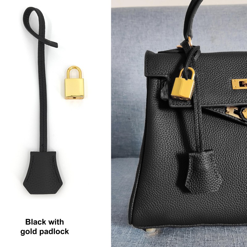 Genuine Leather Key Clochette Bag Charm, Bell Key Holder, Purse