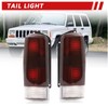 GuiTT Tail Light Assembly Compatible With 1997-2001 Jeep Cherokee Passenger