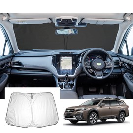 [GAFAT] Subaru Legacy Outback BT Series 6th Generation 2021 Model ~ Current BaRUSU Legacy Outback New Model Exclusive Outback bt5 Car Sun Shade for Windshield UV Protection, Folding, Light Blocking,