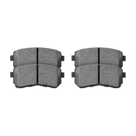 AutoShack 4pcs Rear Performance Ceramic Brake Pad Set Driver and Passenger Side Replacement for 2018-2023 Hyundai Kona 2021-2024 Kia Seltos 1.6L 2.0L AWD FWD PCD2188