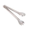 GRIRIW Stainless Steel Food Clip Tongs for Kitchen BBQ Buffet