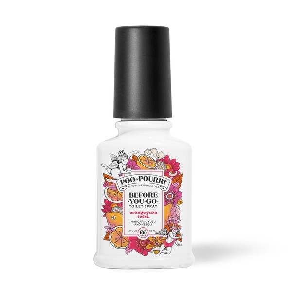 Poo-Pourri Before-You-Go Toilet Spray, Orange Yuzu Twist, 2 Fl Oz
