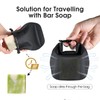 2 Pack Soap Travel Case Container, Portable Soap Bag Travel