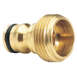 Draper GWB6A/H Expert Brass 3/4-Inch BSP Accessory Connector, Blue