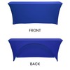 Your Chair Covers - Stretch Spandex 6 Ft Open Back