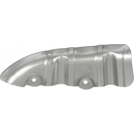 KarParts360 For Ford F-250/F-350 Super Duty/F-150 2009 2010 Exhaust Manifold Heat Shield | Carbon Steel | Silver | 0.10 Inches Thickness | 11 In. Length | 2 Mounting Hole | Replacement For 9L3Z9A462C