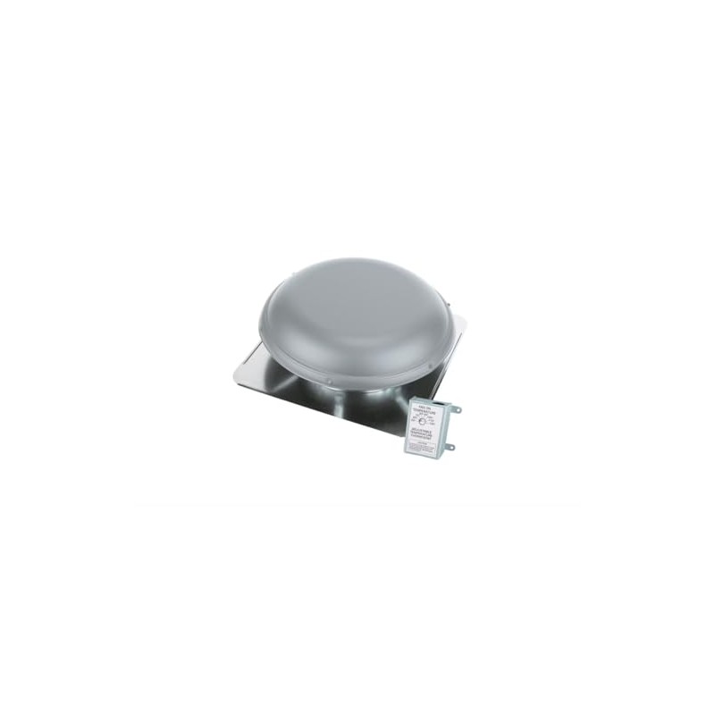 AIR Vent 53833 Roof Mounted Power Attic Ventilator, Gray