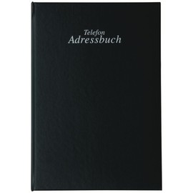 Stylex 15 X 22 cm Telephone/Address Book - Black