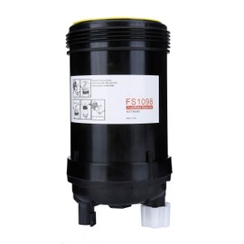 FS1098 Válvula PCV separador de combustible y agua, filtros de giro hidráulicos están diseñados para la mejor eficiencia de filtración, apto para W100CFI W120CFI W130CFI Cummins, reemplaza # 5308722, 5319680, FS20038