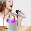 Wireless Karaoke Speakers RGB Light Bluetooth5.3 Speaker with 2 Wireless