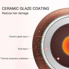 Three Tube Ripple Hair Curler Large Diameter Anti-Static Anti-Scald Electric Hair Curler