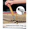 ULZOZN Professional Piano Tuning Kit Piano Tuner Hammer Mute Kit