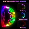 Aywewii LED Tambourine, Light Up Toys Handheld Musical Flashing Tamborine