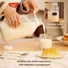 FyndraX Glass Milk Jugs Bottles - Half Gallon / 2Qt