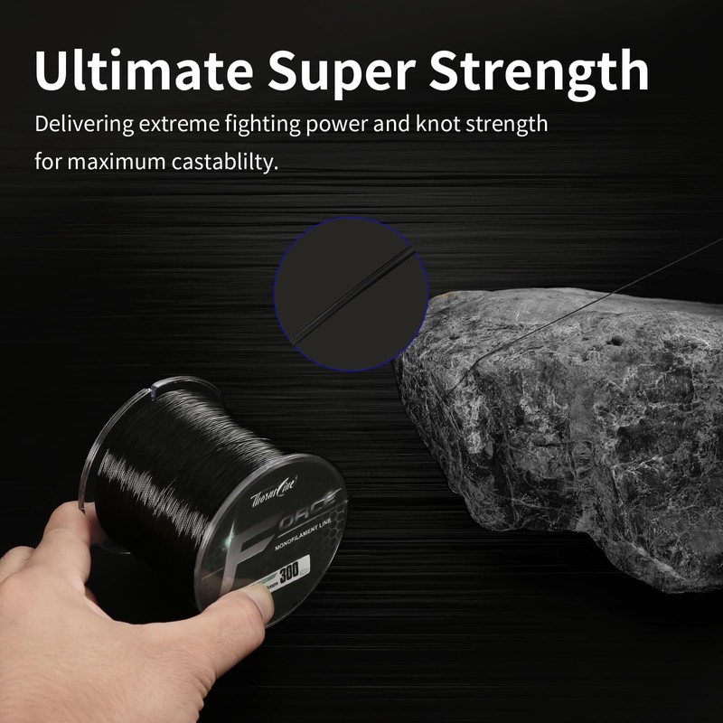 ThornsLine Force Monofilament Fishing Line - Superior Mono Leader Materials