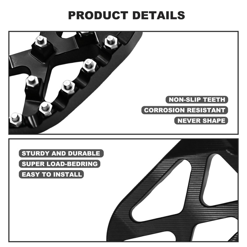 Foot Pegs for 72V Rawrr Mantis X Mini R Electric