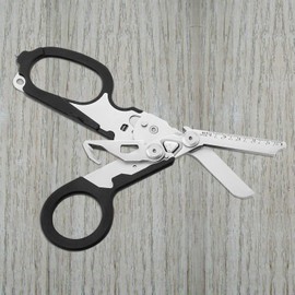 lfdhcn Folding Pliers Scissors, 6 in 1, Alloy Steel, Silver, 8.2 x 3.9 inches, 300g, Multi-Tool, Portable, Response Emergency Shears for Outdoor Survival, Home
