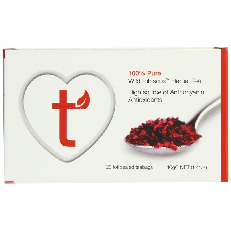 Wild Hibiscus 100 Percent Pure Hibiscus Herbal Tea 40 g