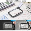 LH-Large Hand Magnifying Glass Handheld Folding Reading Magnifier 3X Magnification