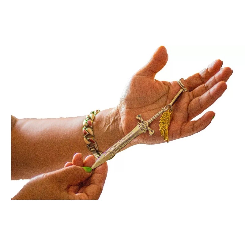 CEB 1 Espada De San Miguel Con Ala En Llavero