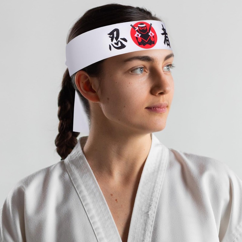 HANABASS 4 fasce Samurai in stile giapponese con design ninja