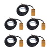 5Pcs Proximity Switch NPN Normally Closed IP65 28Hz Working Frequency