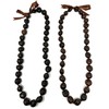 Utama Hawaiian Kukui Nut Lei Necklace - Adjustable 32 Inch