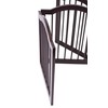 INTERNET'S BEST Arched Top Dog Gate | 3 Panel, 24"