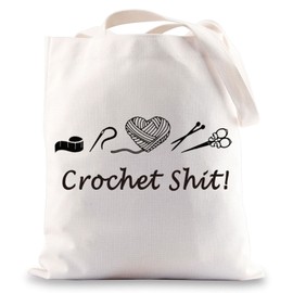 G2TUP Yarn Storage Bag Knitting Zipper Pouch for Crochet Beginners Knitting Lovers Crochet Sht (Knitting Stuff New)