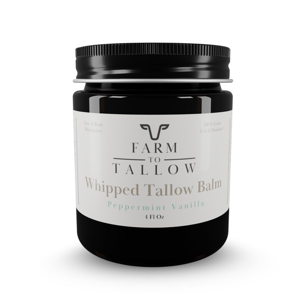 FARM TO TALLOW Whipped Tallow Balm for Face, Skin and