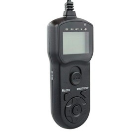 JJC TM-C Timer-Auslöser (Fernauslöser, Auslösekabel) für Canon RS-60E3, Contax LA-50, Pentax CS-205,